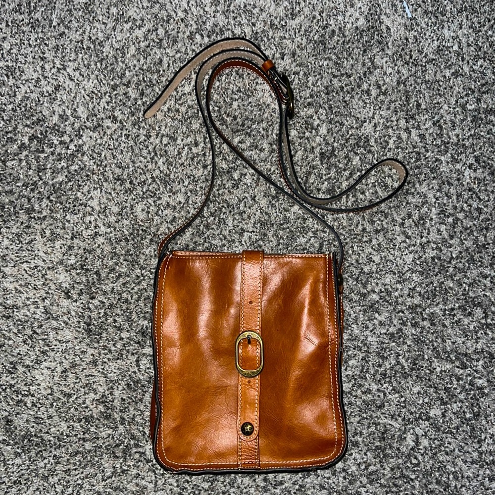 Patricia Nash Italian Leather Crossbody Purse